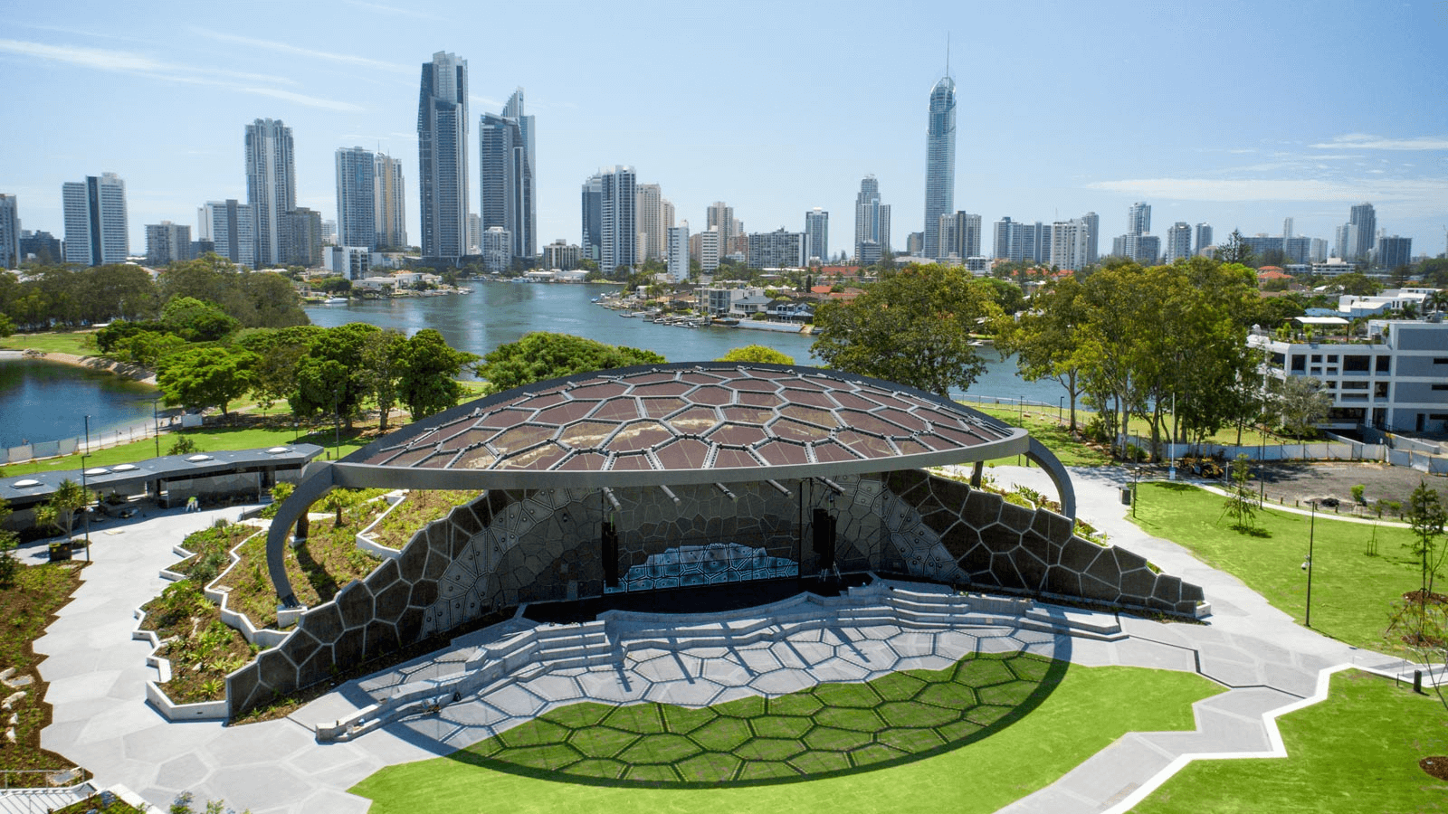HOTA (Home of the Arts), Evandale Parklands, Surfers Paradise